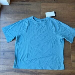 Nike Women's Teal Zenvy dri fit top